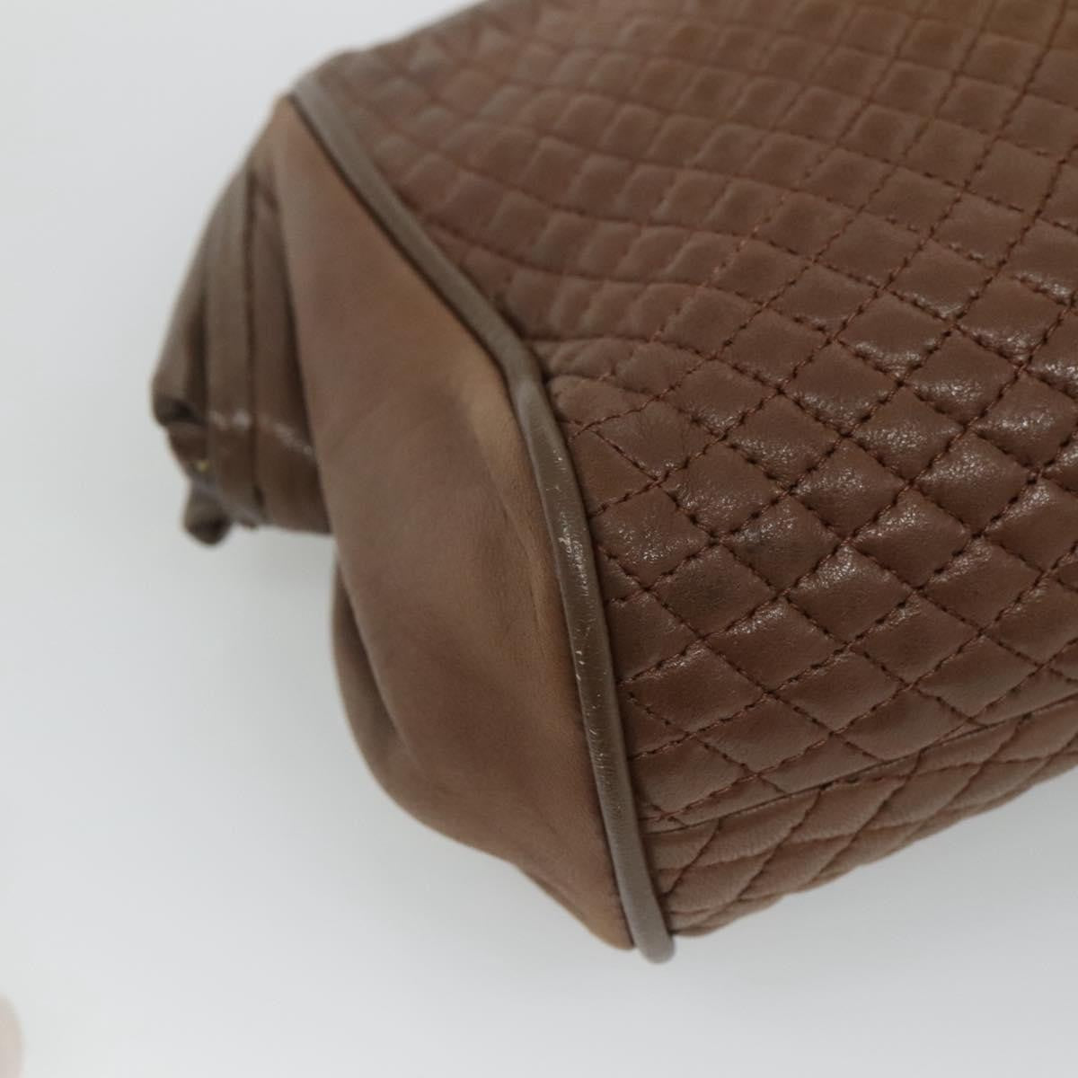 Bally Vintage Shoulder Bag Quilted leather