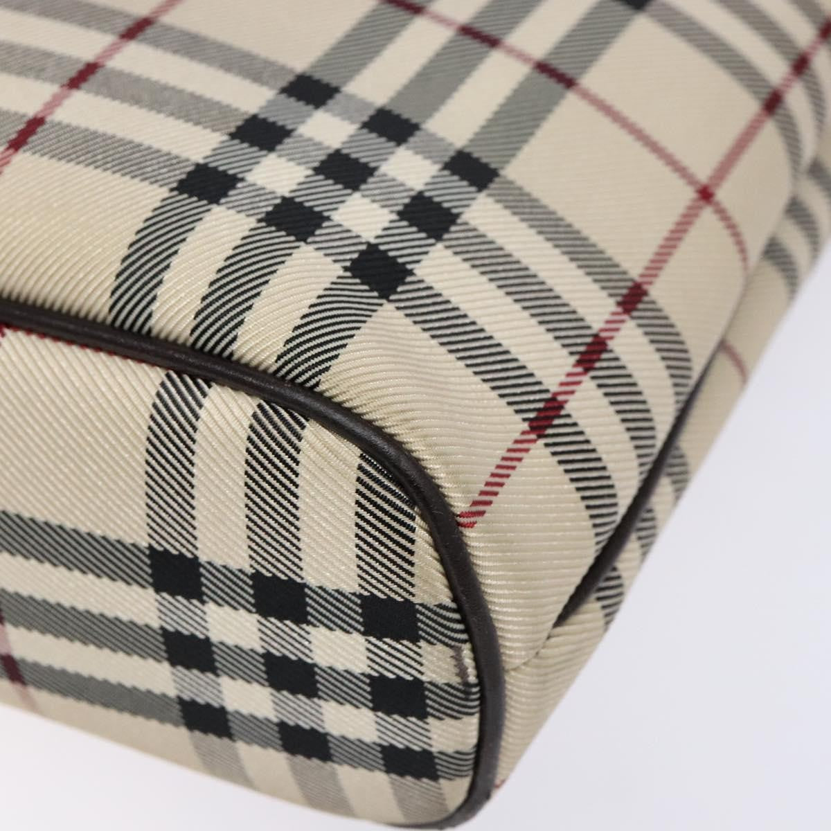 Burberry Nova Check Tote Canvas and Leather