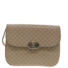 Celine Vintage Macadam Shoulder Bag Canvas