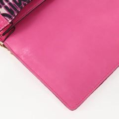 Miu Miu Chain Shoulder Bag Canvas