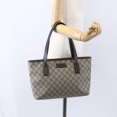 Gucci Plus Tote GG Coated Canvas with Leather