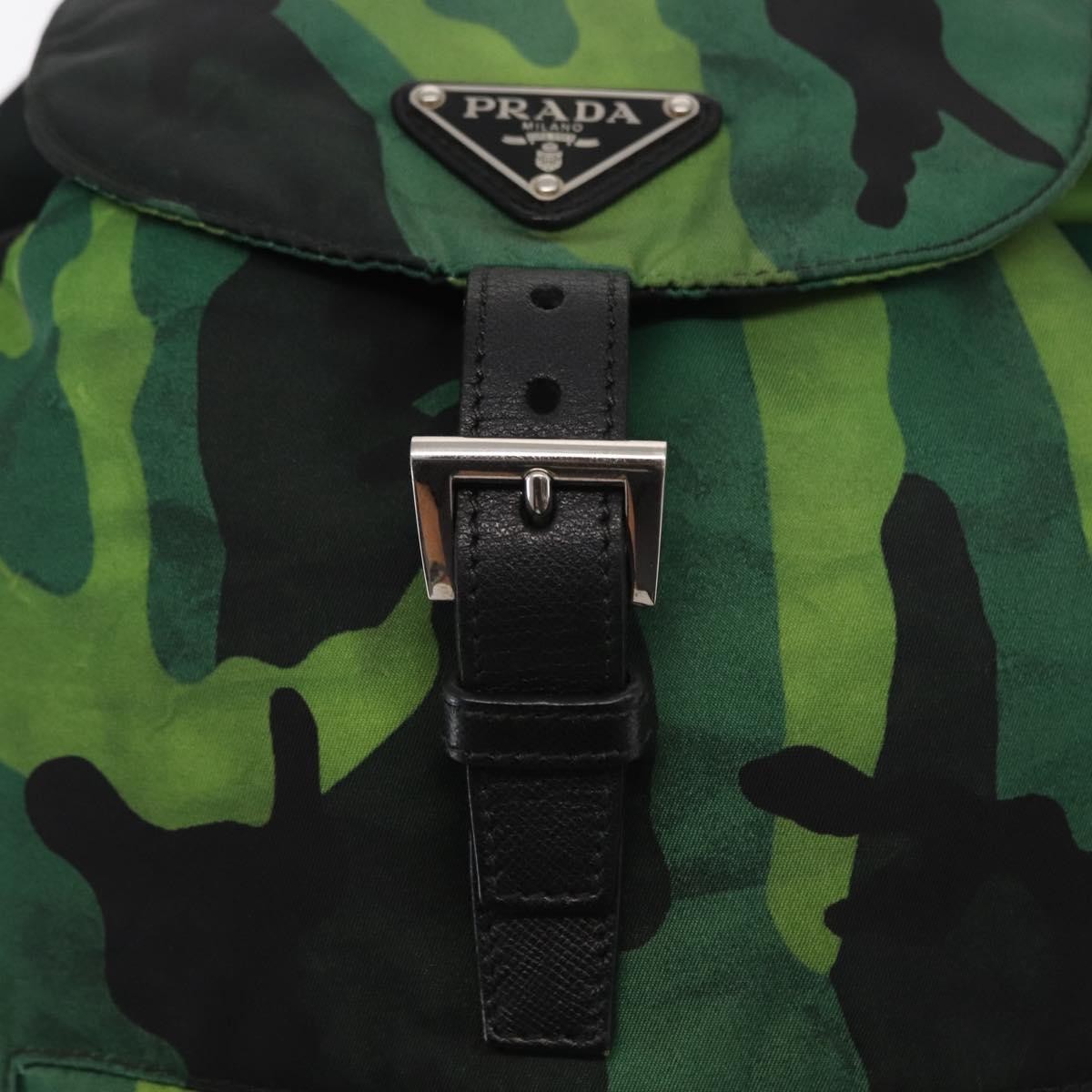 Prada Camouflage Backpack Tessuto