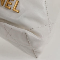 Chanel 22 Chain Hobo Quilted lambskin