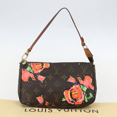 Louis Vuitton Pochette Accessoires Limited Edition Monogram Roses