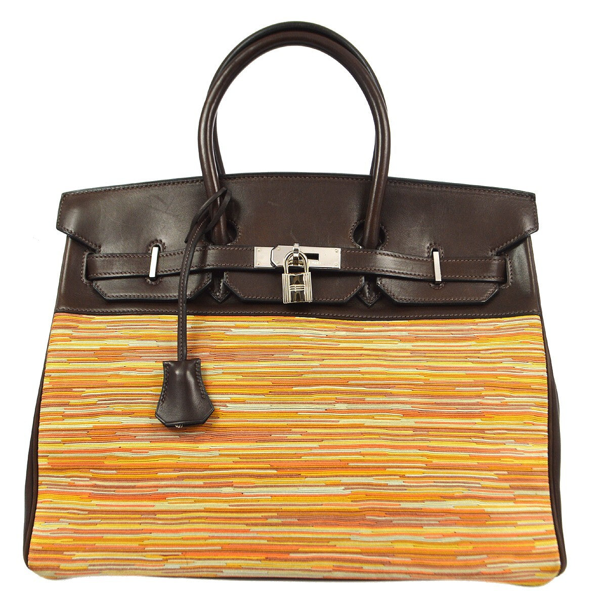 Hermes Birkin Handbag Vibrato and Box Calf