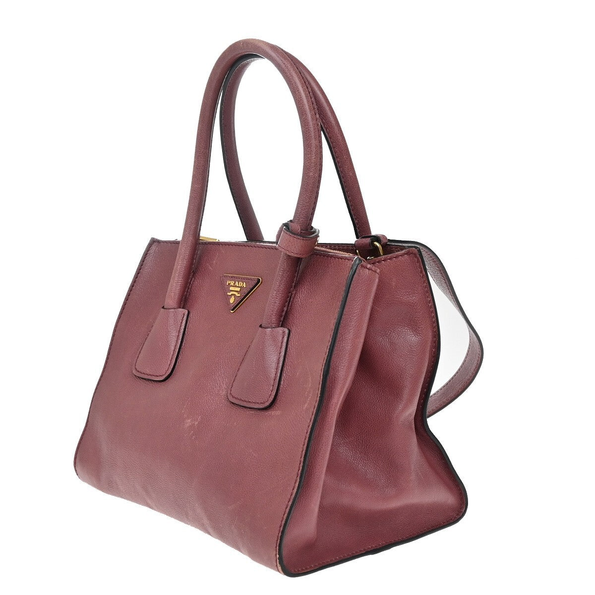 Prada Cuir Double Tote Saffiano Leather