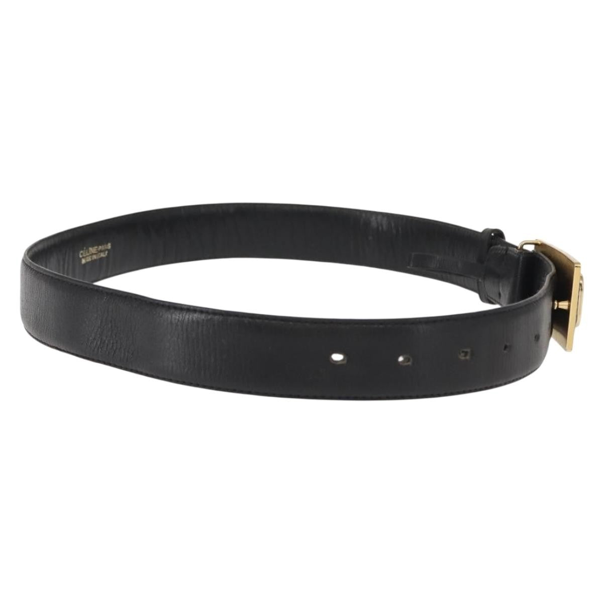 Celine Belt Leather with Metal