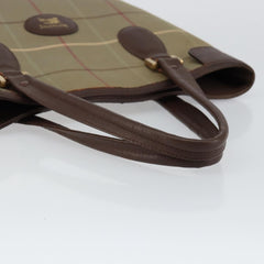 Burberry Nova Check Tote canvas check pattern