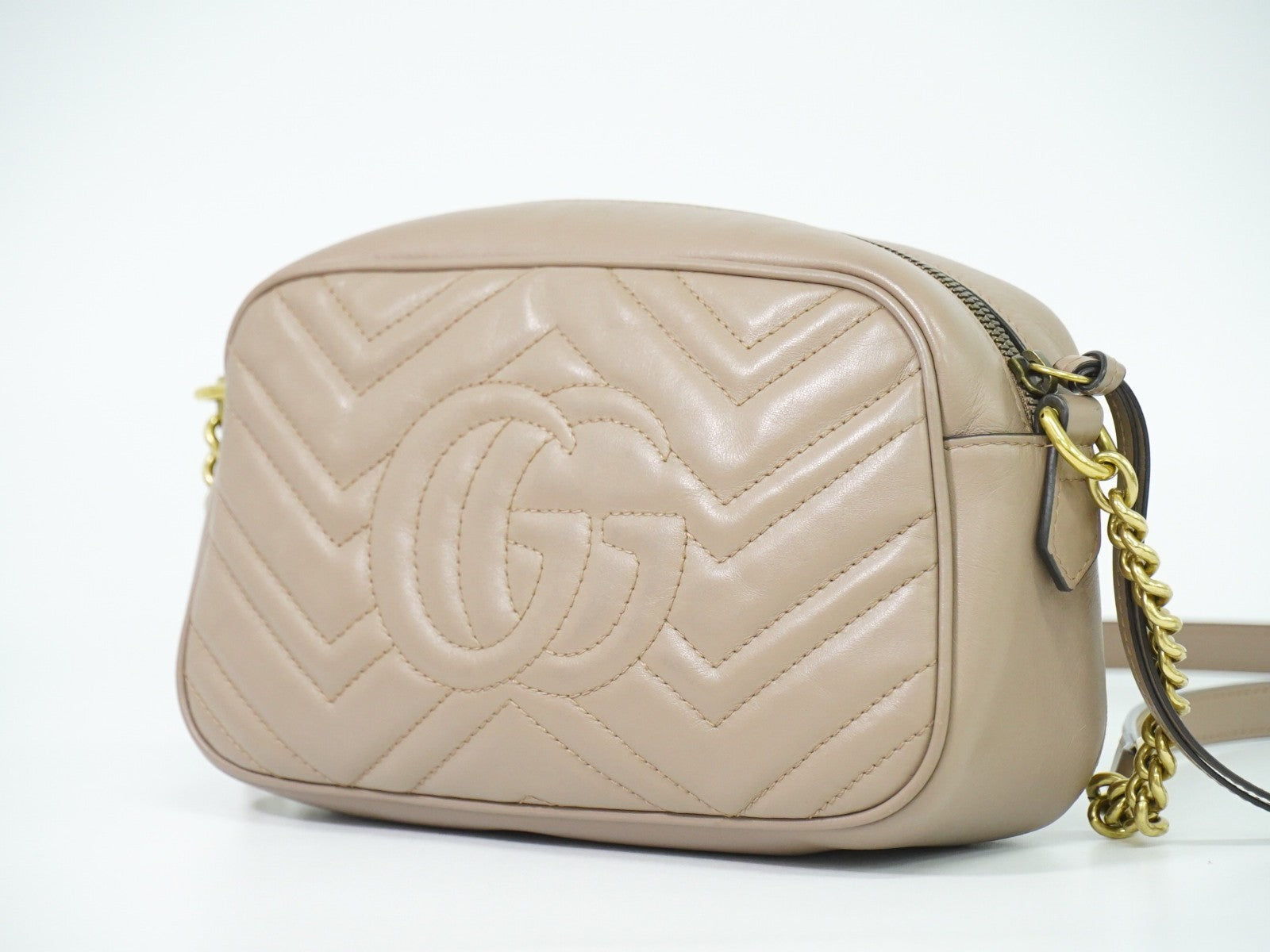 Gucci GG Marmont Shoulder Bag Matelasse Leather