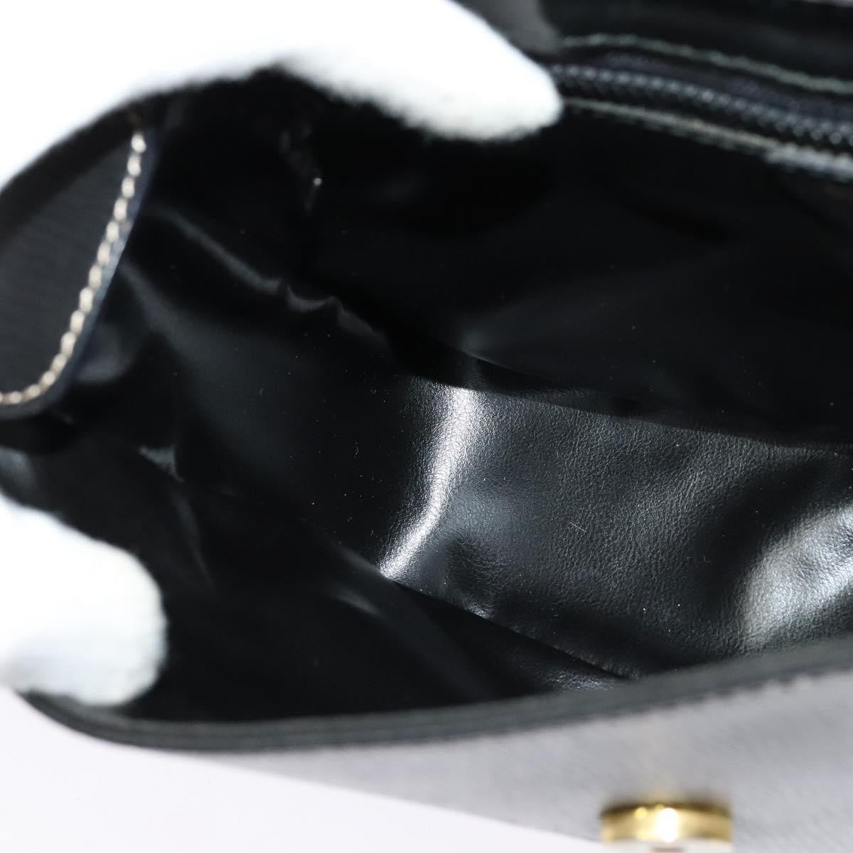 Celine Vintage Circle Logo Crossbody Bag Leather