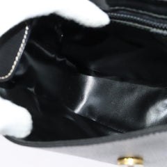 Celine Vintage Circle Logo Crossbody Bag Leather