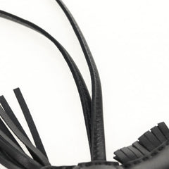 Hermes So Black GriGri Rodeo Bag Charm Leather