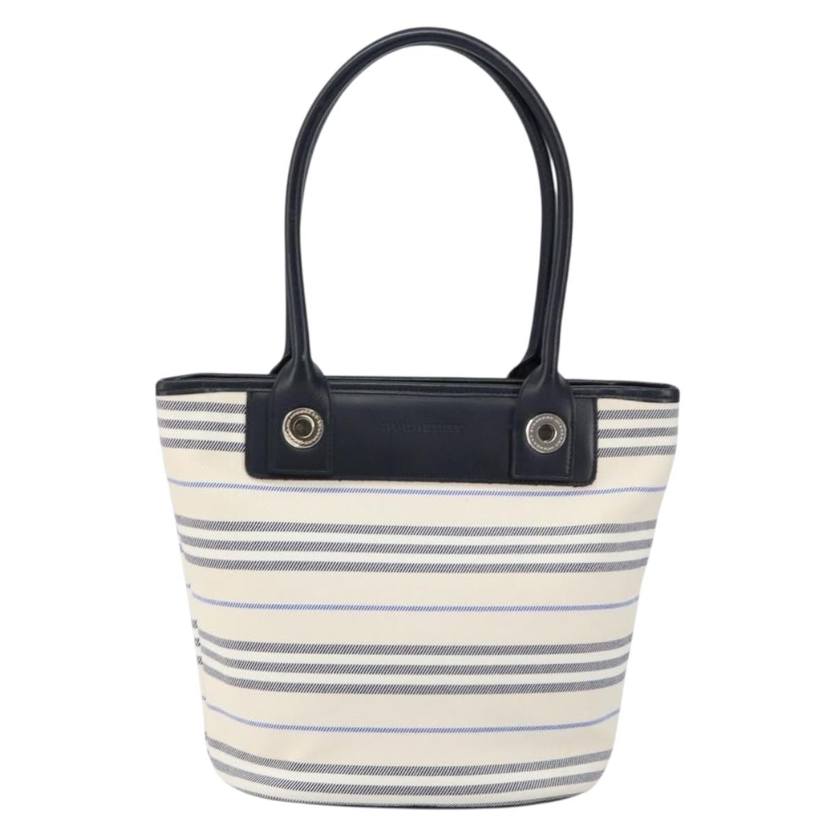 Burberry Blue Label Tote Bag Canvas