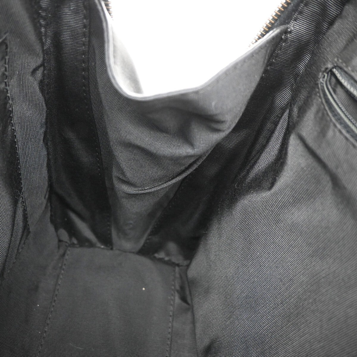 Chanel Surpique Zip Around Satchel Quilted Leather