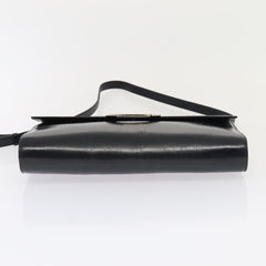 Celine Vintage Circle Logo Crossbody Bag Leather