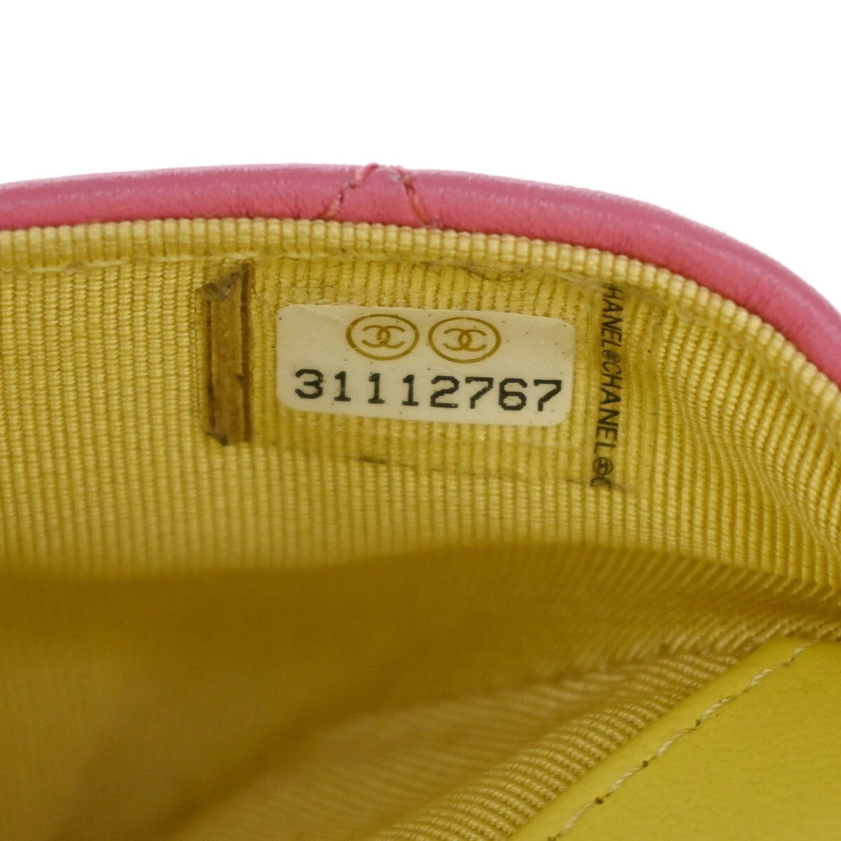 Chanel Classic Sunglasses Case with Chain Quilted Lambskin with Rainbow Hardware