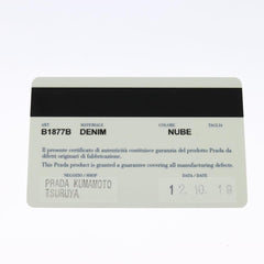 Prada Canapa Tote Canvas