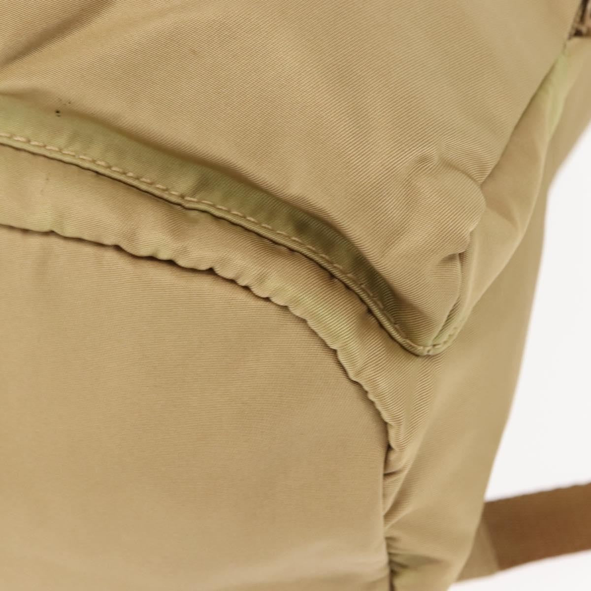 Prada Double Pocket Buckle Backpack Tessuto
