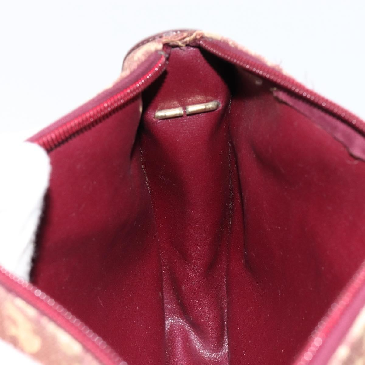 Christian Dior Vintage Trotter Shoulder Bag Canvas