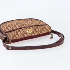 Christian Dior Vintage Trotter Shoulder Bag Canvas