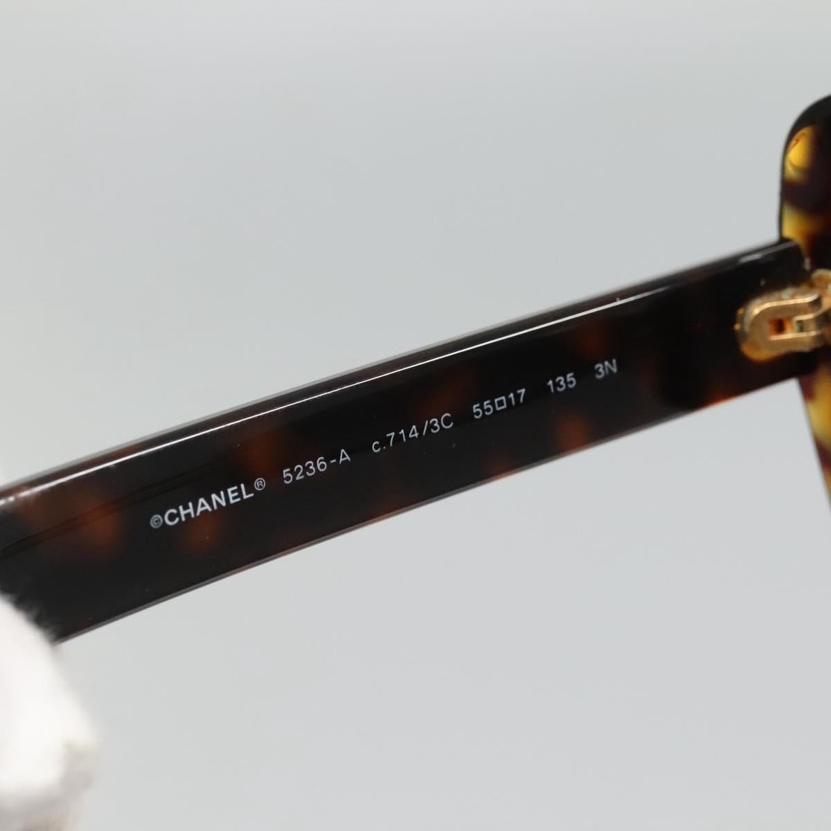 Chanel CHANEL Logo Sunglasses Eye Wear Plastic