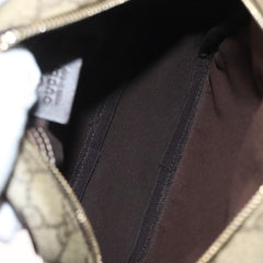 Gucci Front Zip Messenger GG Coated Canvas