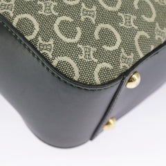 Celine C Macadam Handbag Canvas