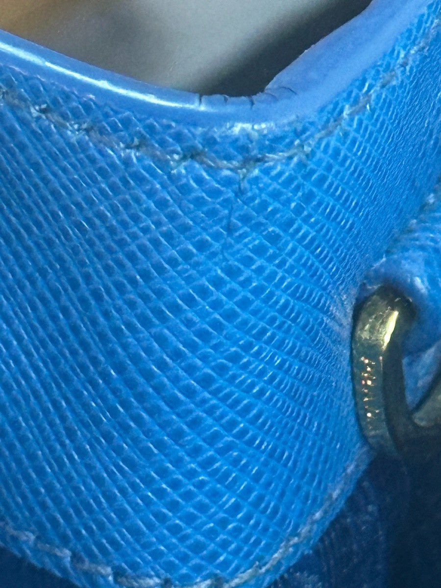 Prada Double Zip Tote Leather