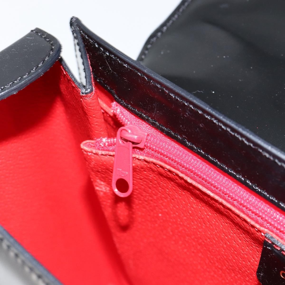 Celine Vintage Convertible Turnlock Top Handle Bag Leather