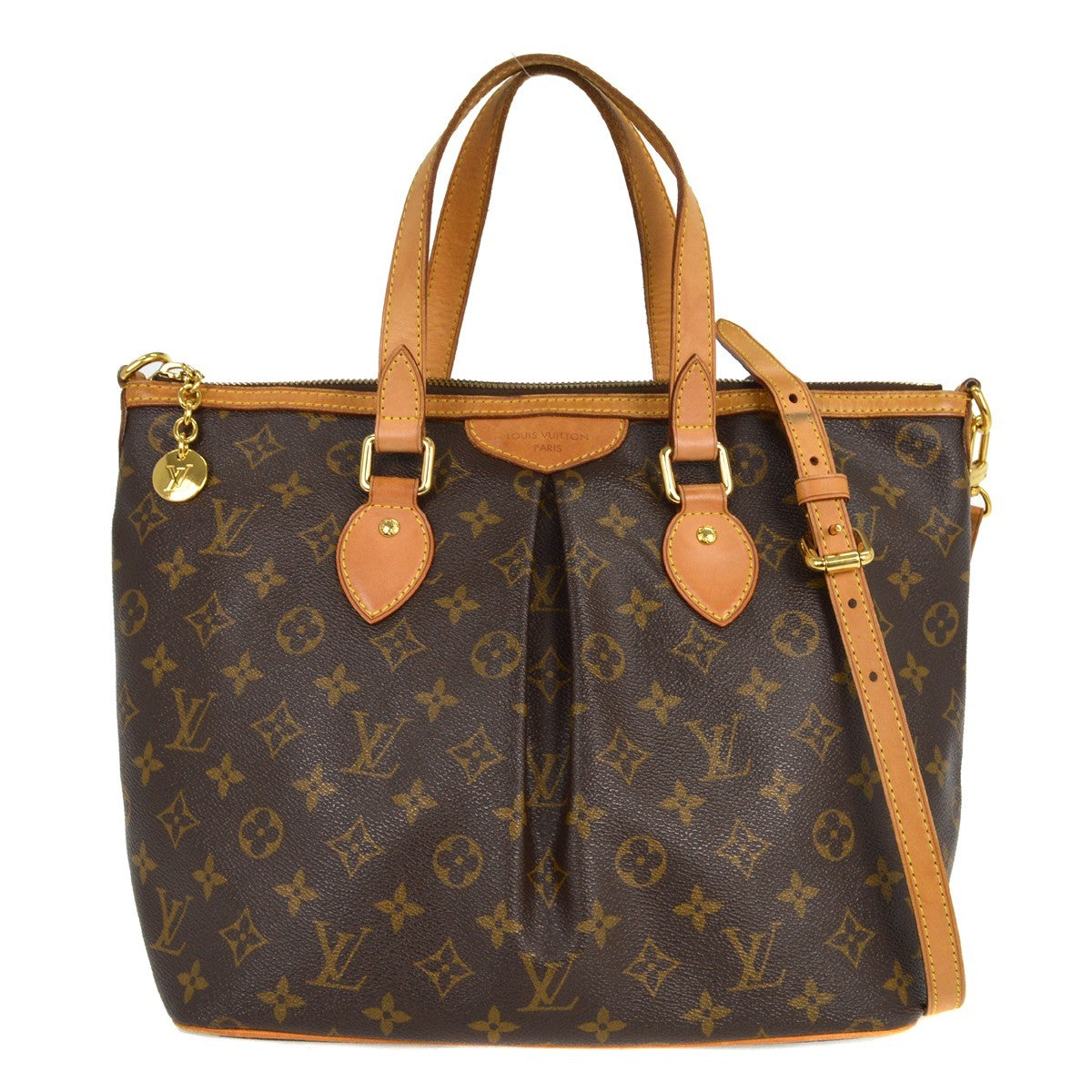 Louis Vuitton Palermo Handbag Monogram Canvas