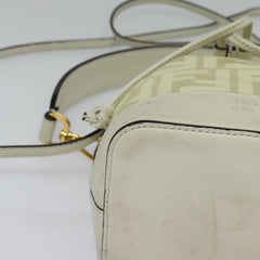 Fendi FF Logo Mon Tresor Bucket Bag Canvas