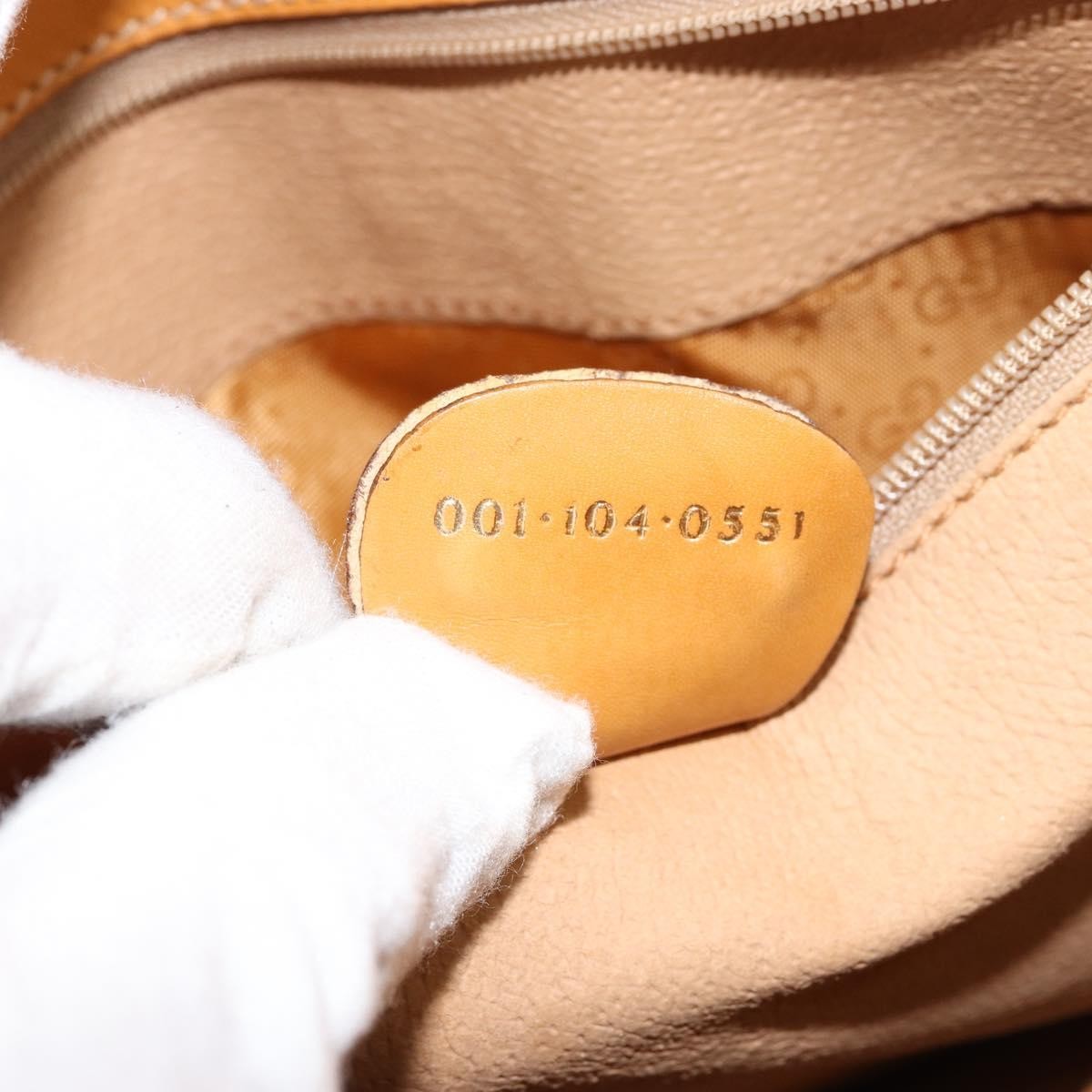 Gucci Vintage Web Sherry Line Handbag Micro GG Canvas