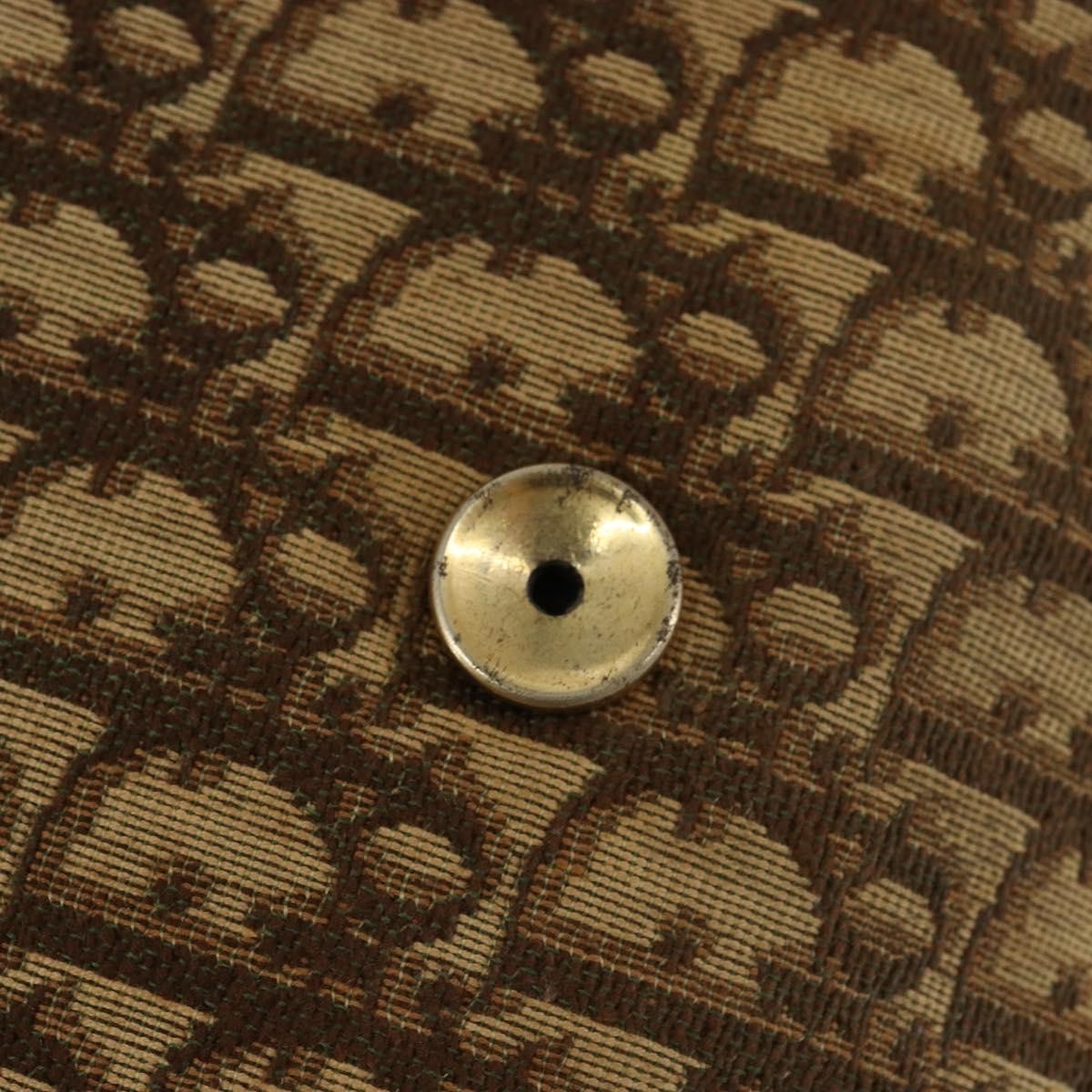 Christian Dior Vintage Trotter Shoulder Bag Canvas