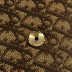 Christian Dior Vintage Trotter Shoulder Bag Canvas