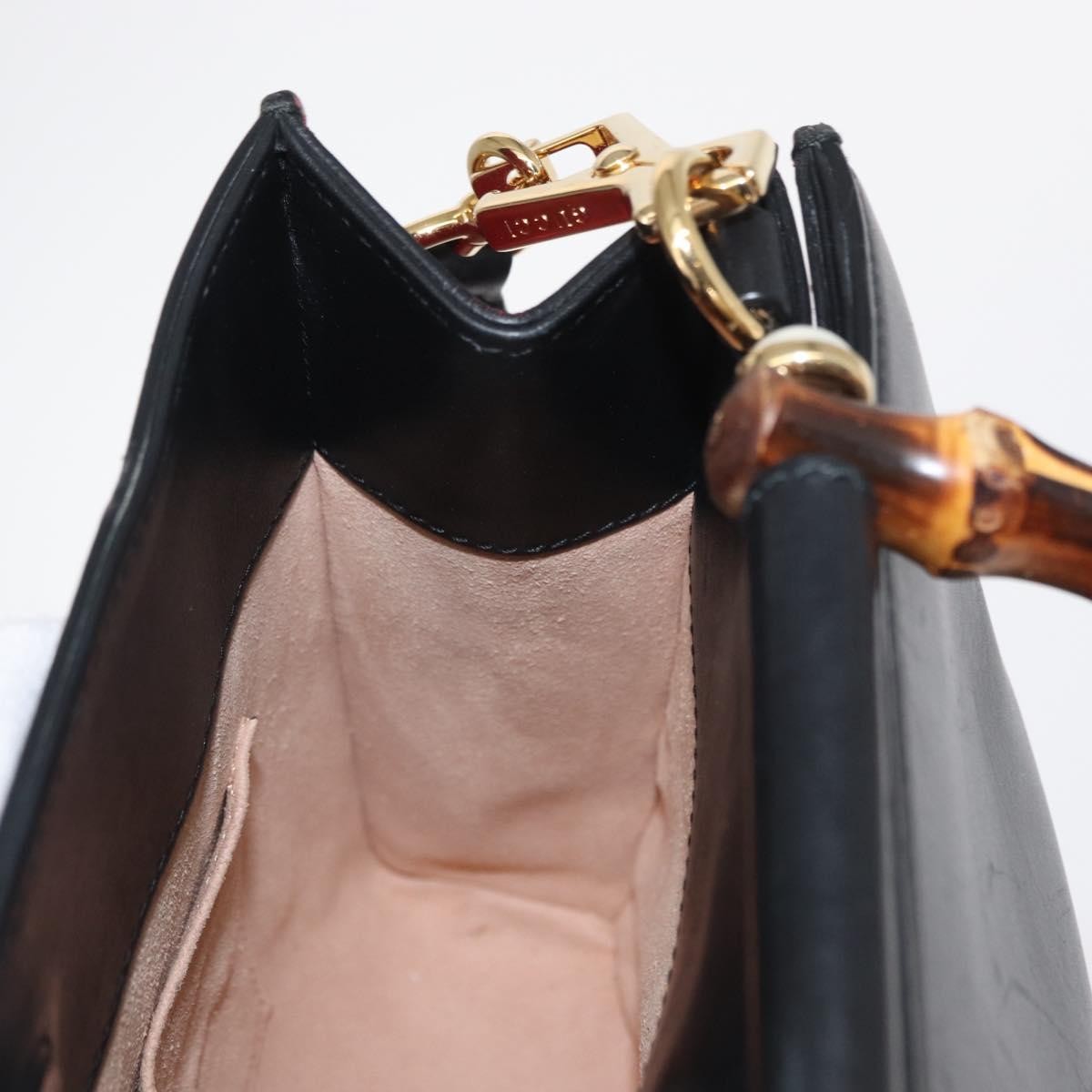 Gucci Nymphaea Top Handle Bag Leather