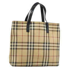 Burberry Nova Check Tote canvas check pattern
