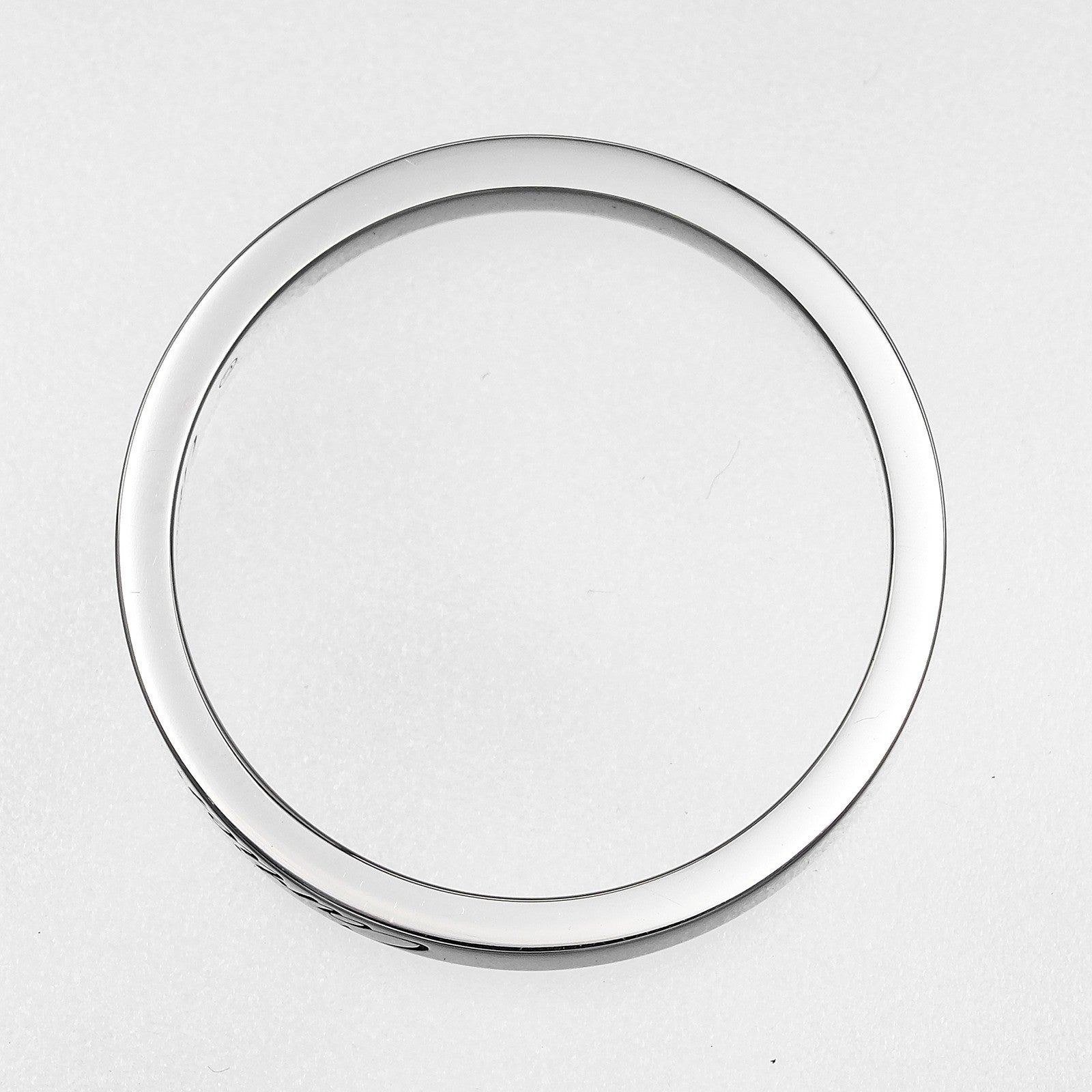 Cartier C de Cartier Wedding Band Ring Platinum