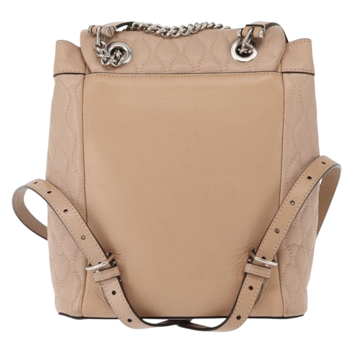 Bally Vintage Backpack Quilted Leather