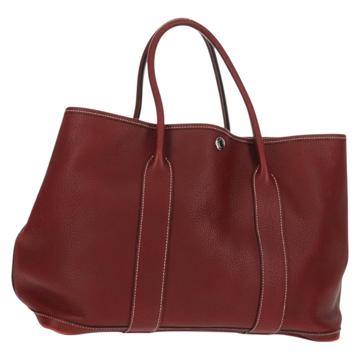 Hermes Garden Party Tote Leather