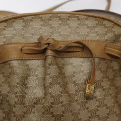 Celine Vintage Macadam Shoulder Bag Macadam Canva  Vinyl