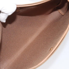 Christian Dior Vintage Honeycomb Zip Pouch Coated Canvas