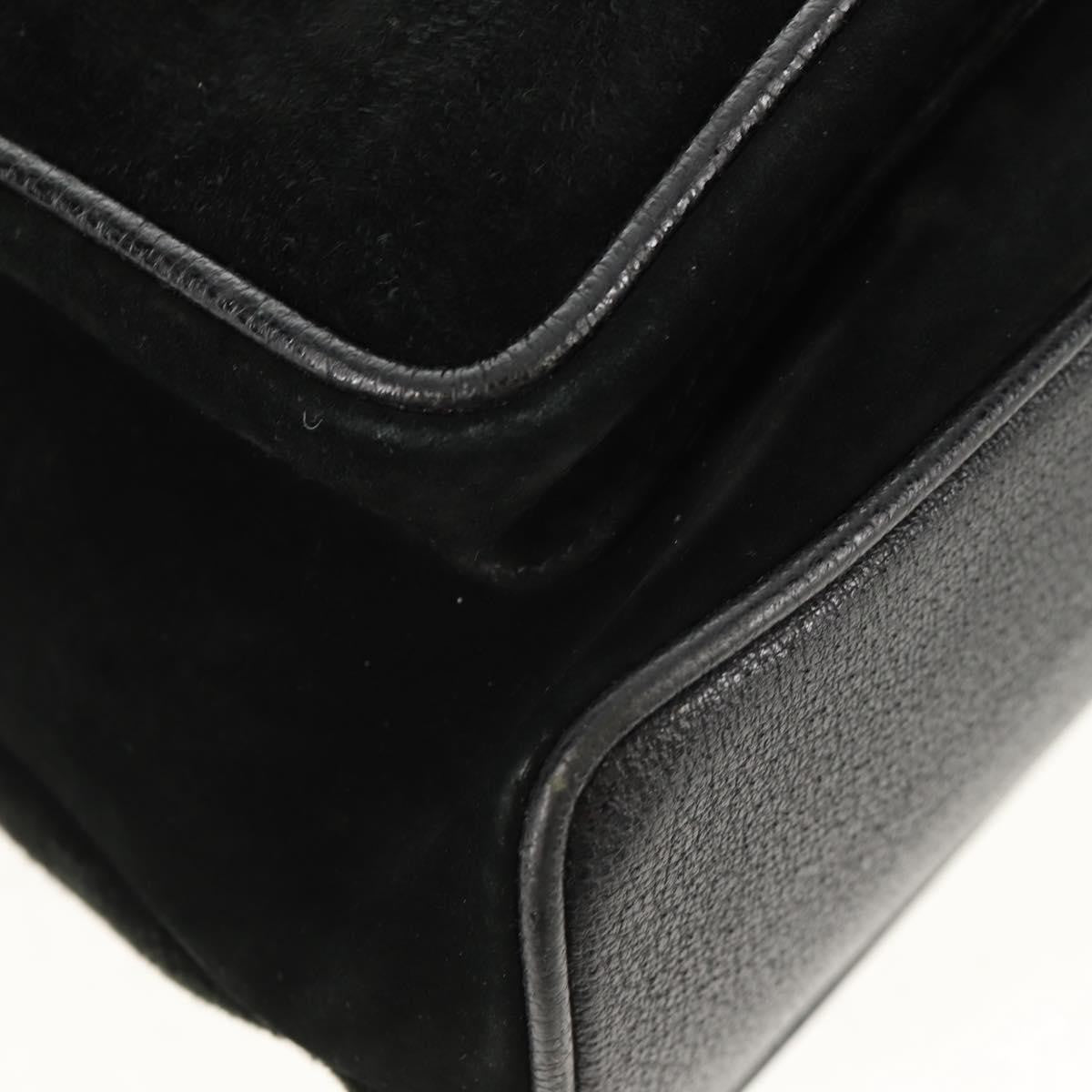 Gucci Vintage Bamboo Backpack Suede