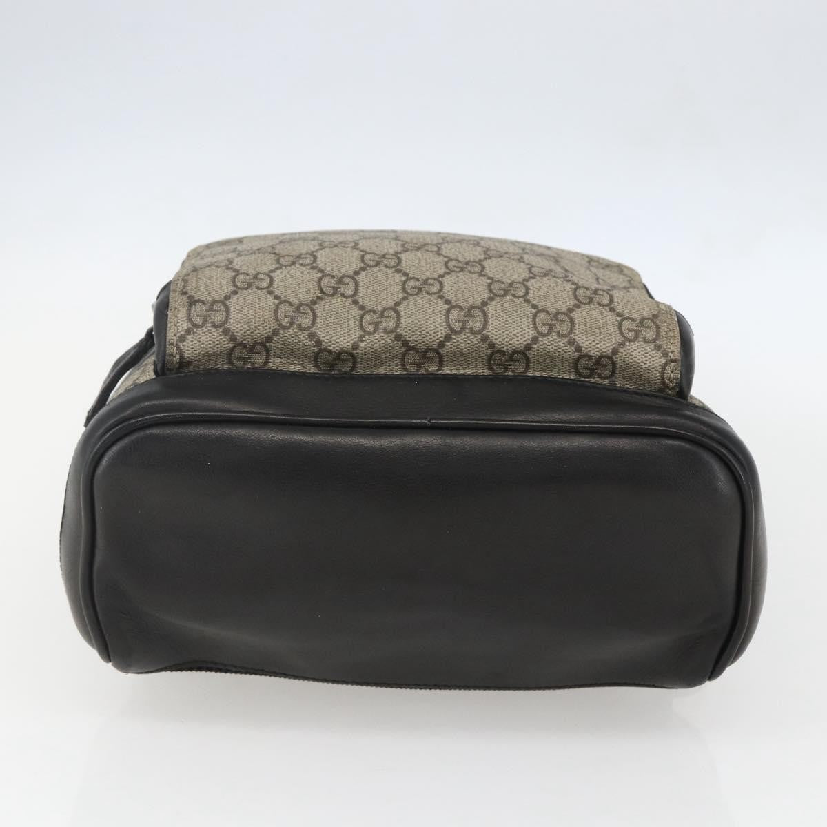 Gucci Zip Pocket Backpack Embellished GG Coated Canvas