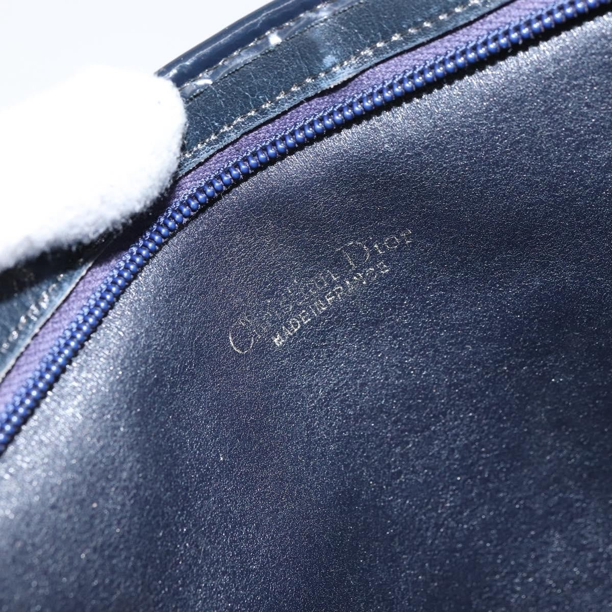 Christian Dior Vintage Trotter Shoulder Bag Canvas