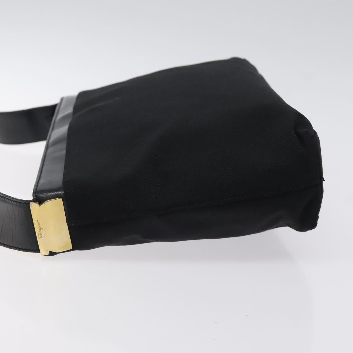 Salvatore Ferragamo Shoulder Bag Canvas