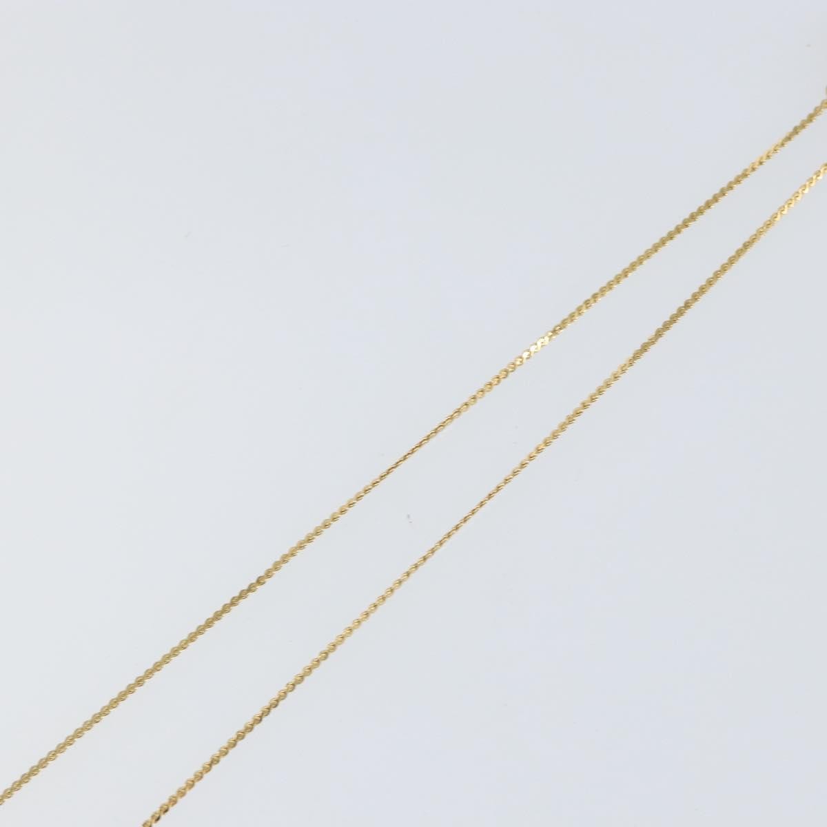 Christian Dior CD Pendant Necklace Metal and Crystals