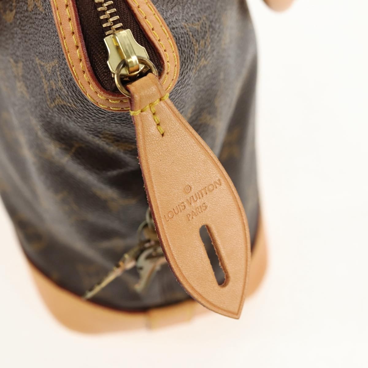 Louis Vuitton Lockit Handbag Monogram Canvas