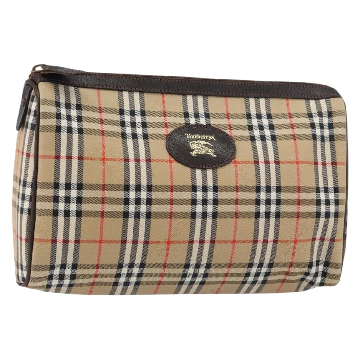 Burberry Nova check Pochette Canvas