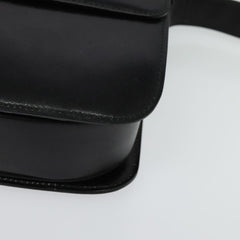 Celine Vintage Flap Shoulder Bag Leather