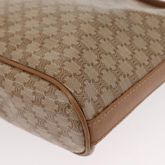 Celine Vintage Macadam Shoulder Bag Canvas